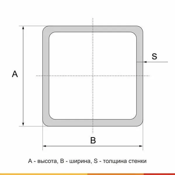 Труба профильная 15х15х1,5 Ст2пс ГОСТ 13663-86 - 1