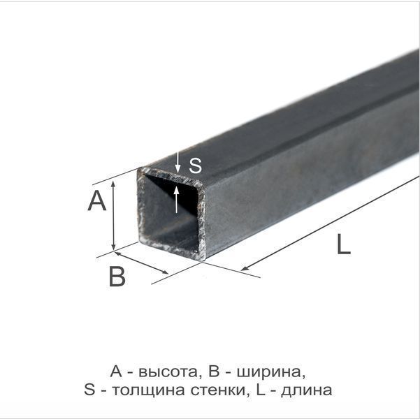 Труба профильная 25х25х3 Ст3сп ГОСТ 13663-86